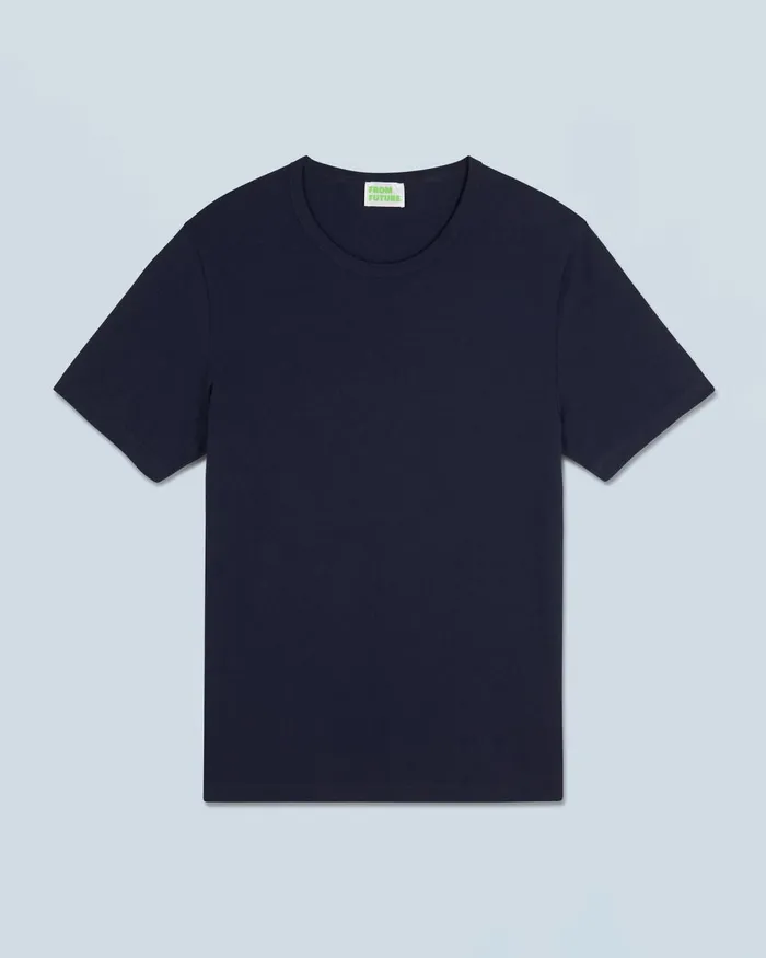 Men Shirts and TShirts From Future Crewneck Short Sleeve TShirt Navy