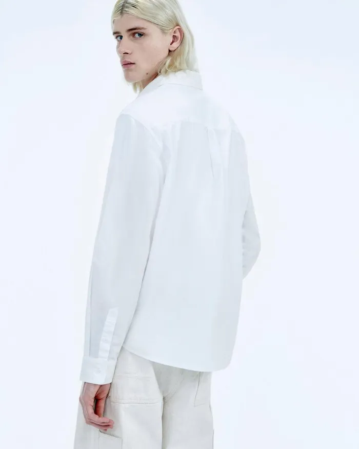 Men Shirts and TShirts From Future Long Sleeve Shirt White