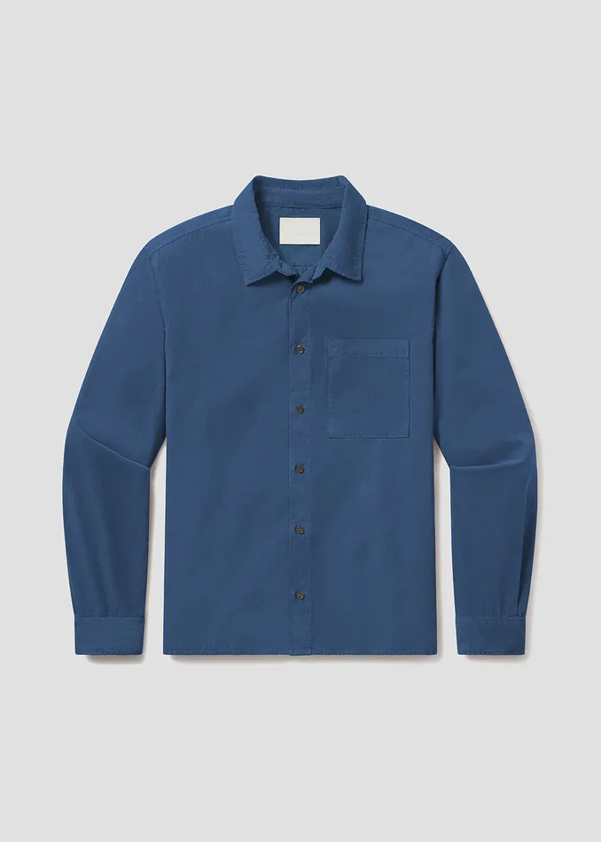Men Shirts Citizens Of Humanity Rework Shirt Corduroy In Overcast
