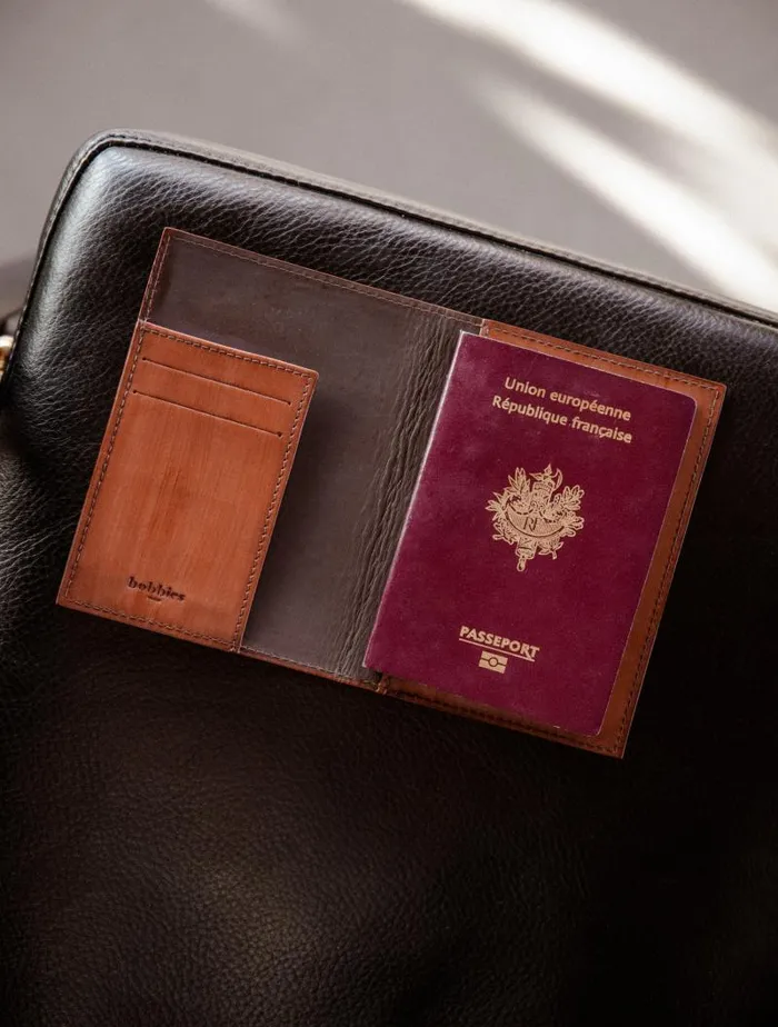 Men Small Leather Goods Bobbies Rio Cognac Patina Men Small Leather Goods Bobbies Rio Cognac Patina