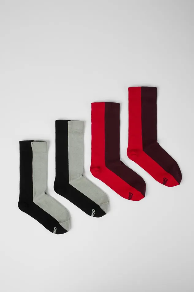 Men Sox Socks Twopair Pack Of Socks Camper Socks