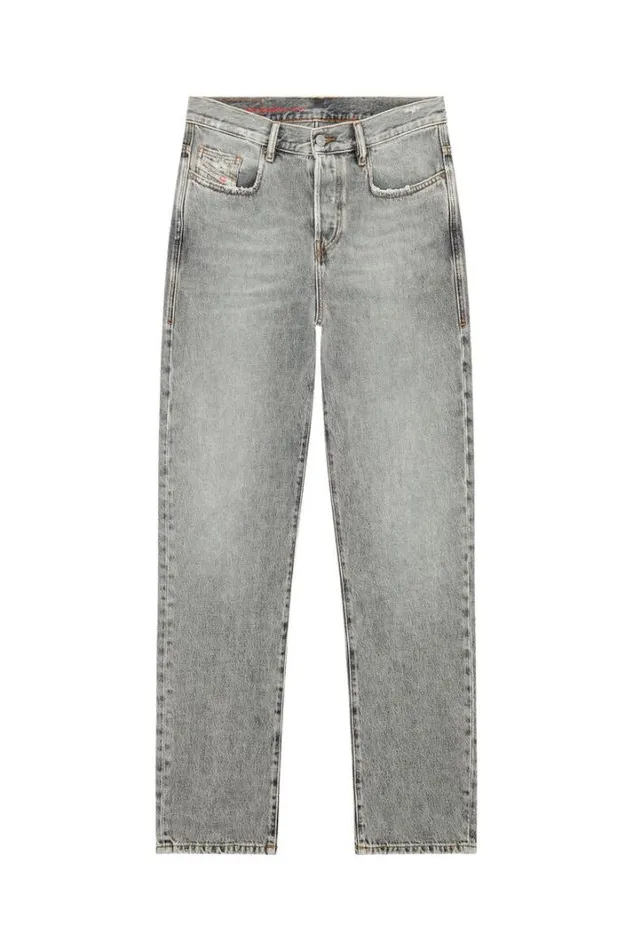 Men Straight Jeans 2020 DViker E9b84 Light Grey Diesel Straight Men Straight Jeans 2020 DViker E9b84 Light Grey Diesel Straight