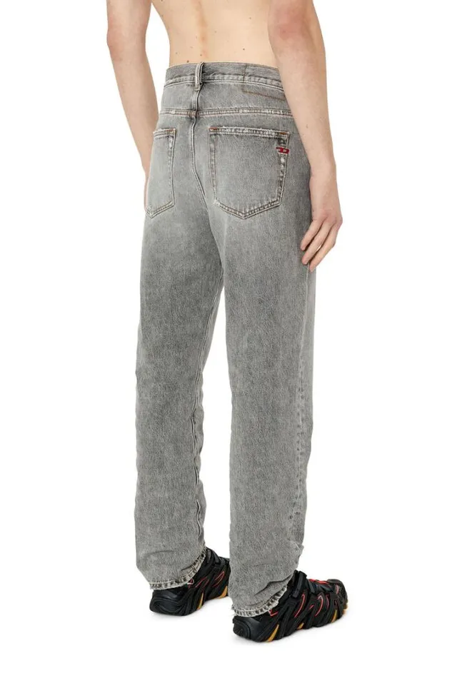 Men Straight Jeans 2020 DViker E9b84 Light Grey Diesel Straight Men Straight Jeans 2020 DViker E9b84 Light Grey Diesel Straight