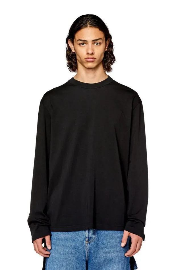 Men TCraneLsPoff Black Diesel Tshirts Men TCraneLsPoff Black Diesel Tshirts
