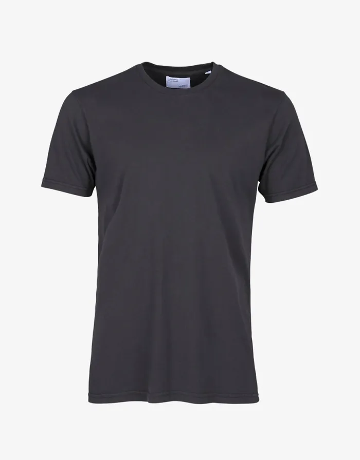 Men TShirts Colorful Standard Classic Organic Tee Lava Grey