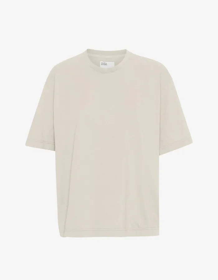 Men TShirts Colorful Standard Oversized Organic TShirt Ivory White