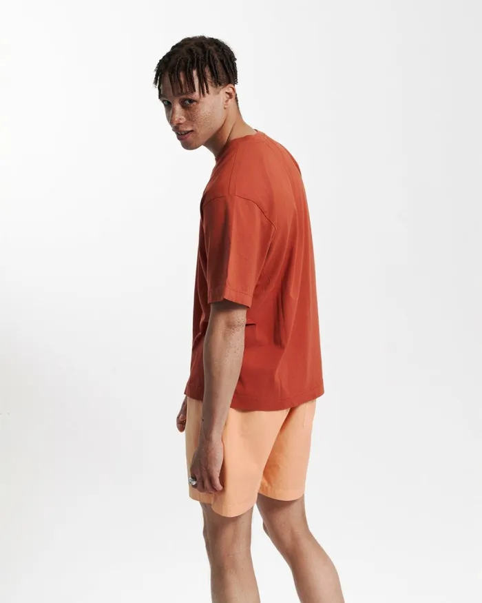 Men TShirts Colorful Standard Oversized Organic TShirt Pacific Blue