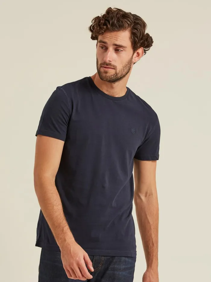 Men TShirts Fat Face Navy BlueWhiteGrey TShirts 3 Pack