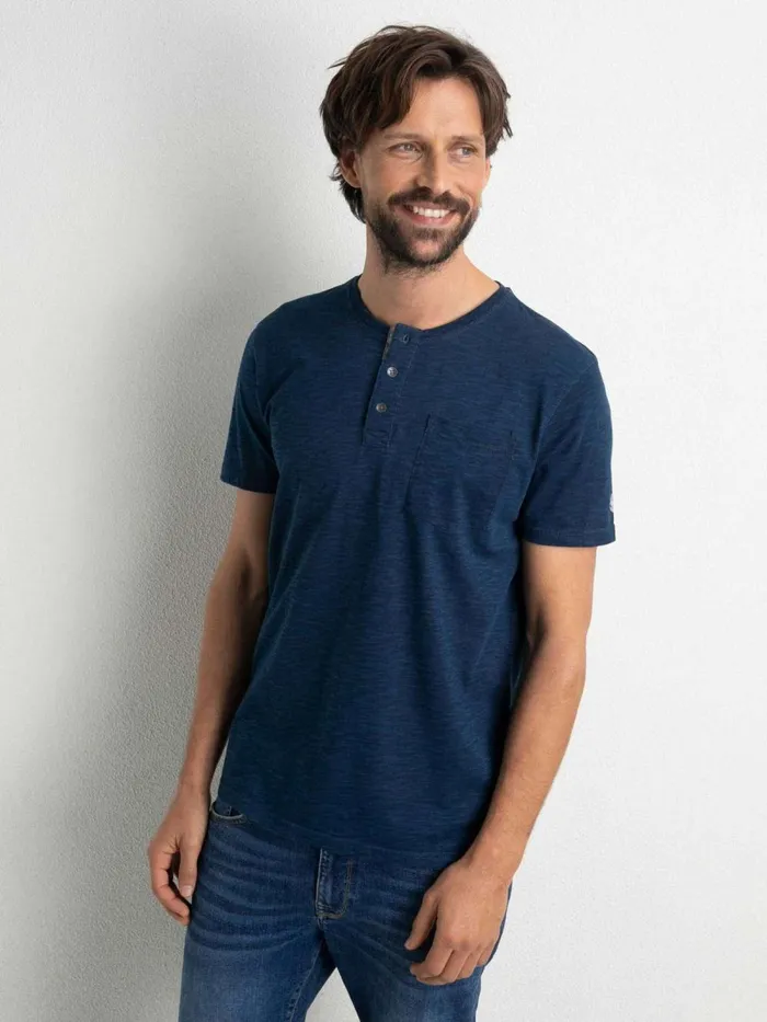 Men TShirts Petrol Industries Marl TShirt Petrol Blue