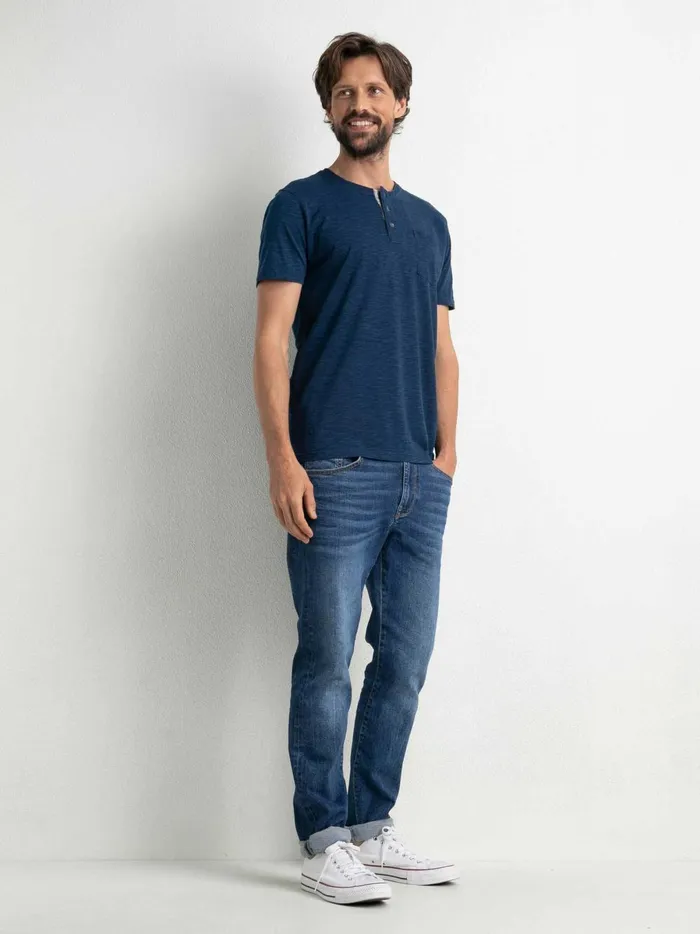 Men TShirts Petrol Industries Marl TShirt Petrol Blue