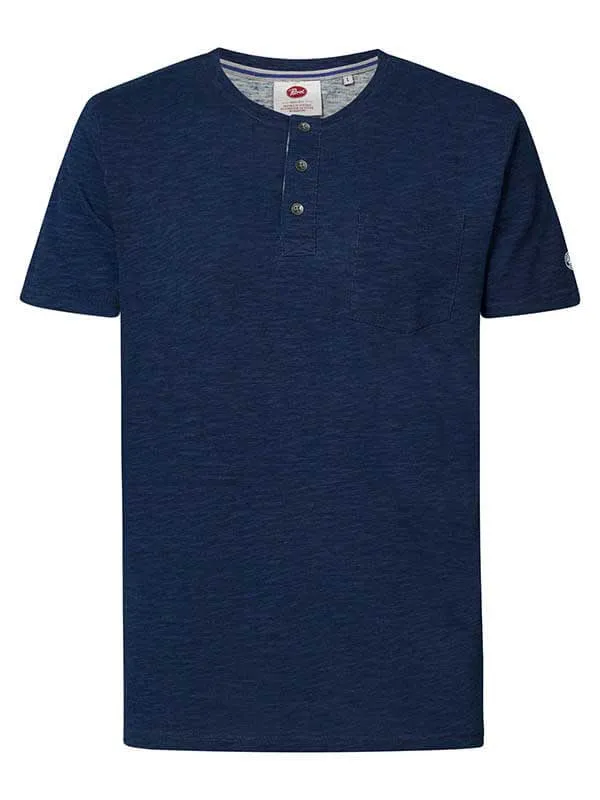 Men TShirts Petrol Industries Marl TShirt Petrol Blue