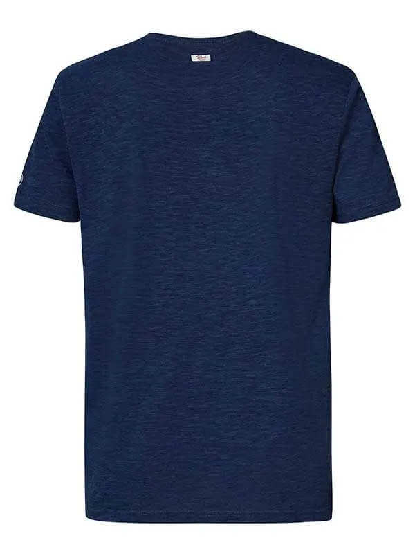 Men TShirts Petrol Industries Marl TShirt Petrol Blue