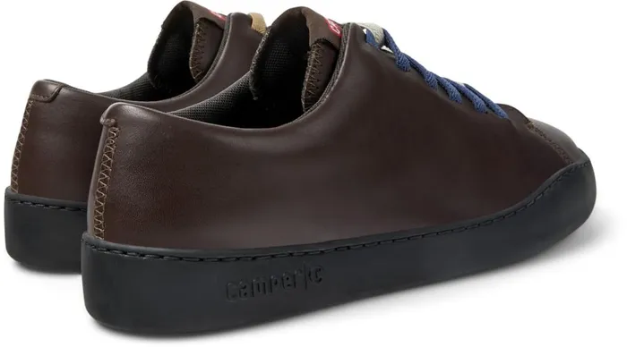 Men Twins Brown Leather Sneakers Camper Sneakers Men Twins Brown Leather Sneakers Camper Sneakers
