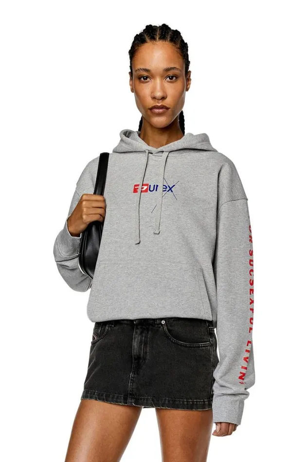 MenWomen DxSMacsHood Grey Diesel Sweaters MenWomen DxSMacsHood Grey Diesel Sweaters