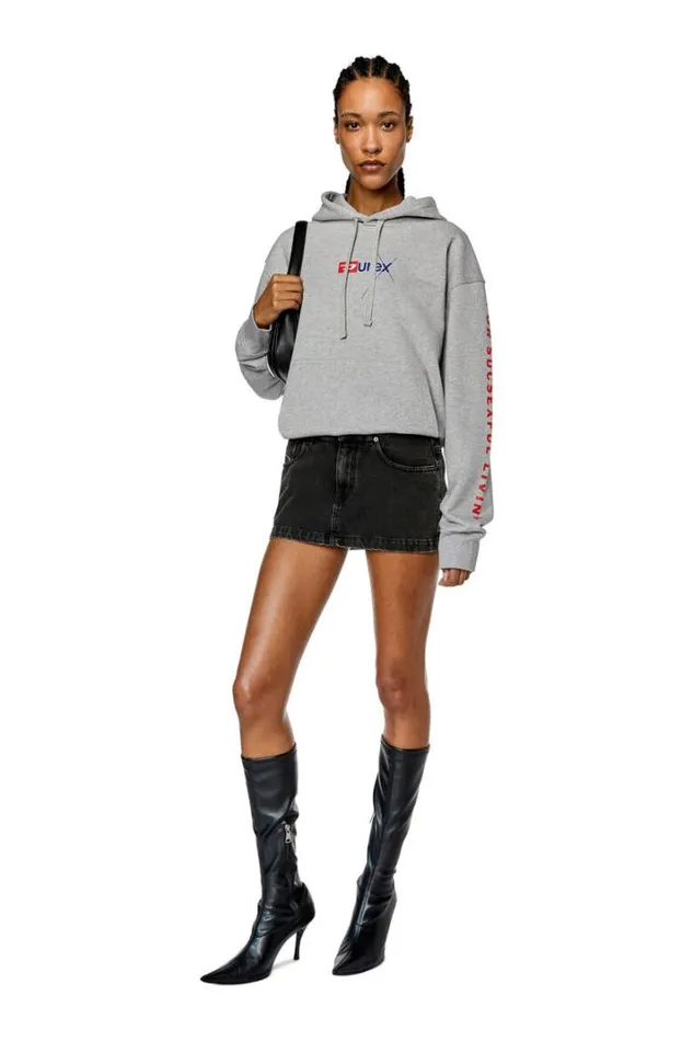 MenWomen DxSMacsHood Grey Diesel Sweaters MenWomen DxSMacsHood Grey Diesel Sweaters