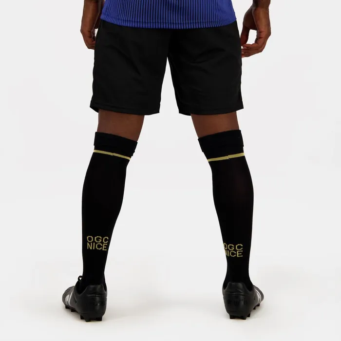 MenWomen Le Coq Sportif Shorts OGC Nice 8211 Match Outfit Shorts Black
