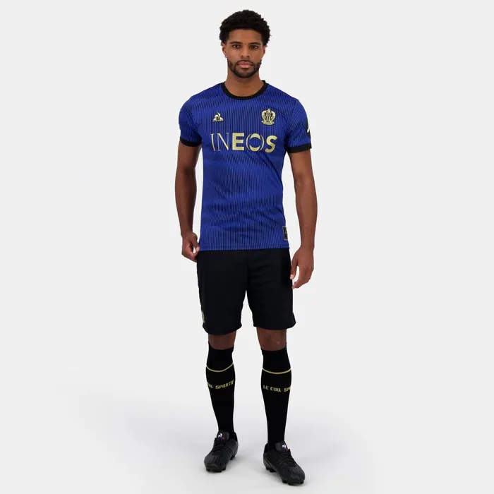 MenWomen Le Coq Sportif Shorts OGC Nice 8211 Match Outfit Shorts Black
