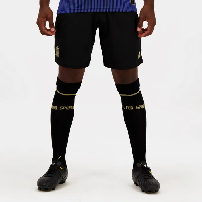 MenWomen Le Coq Sportif Shorts OGC Nice 8211 Match Outfit Shorts Black