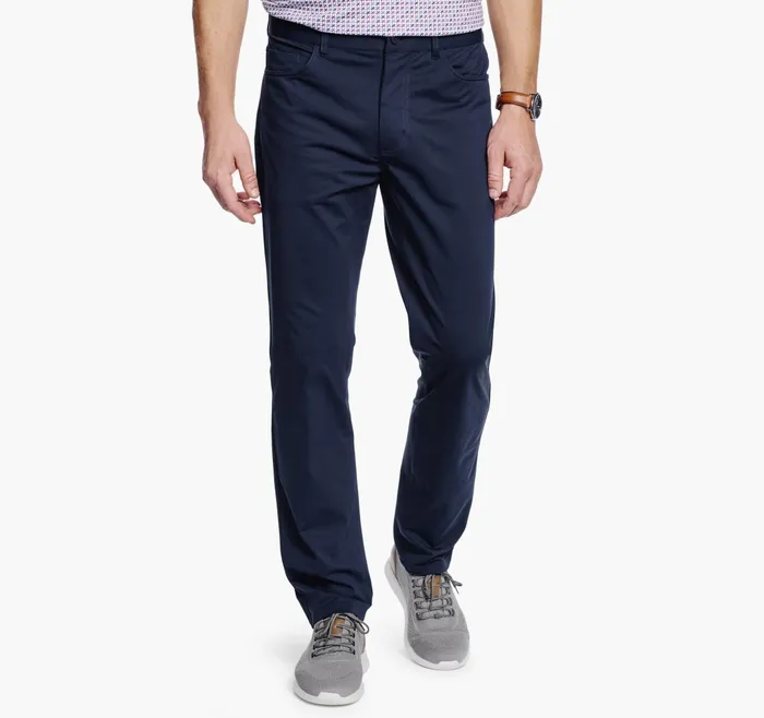Men Xc4 Performance FivePocket Pants Navy JohnstonandMurphy Pants and Jeans
