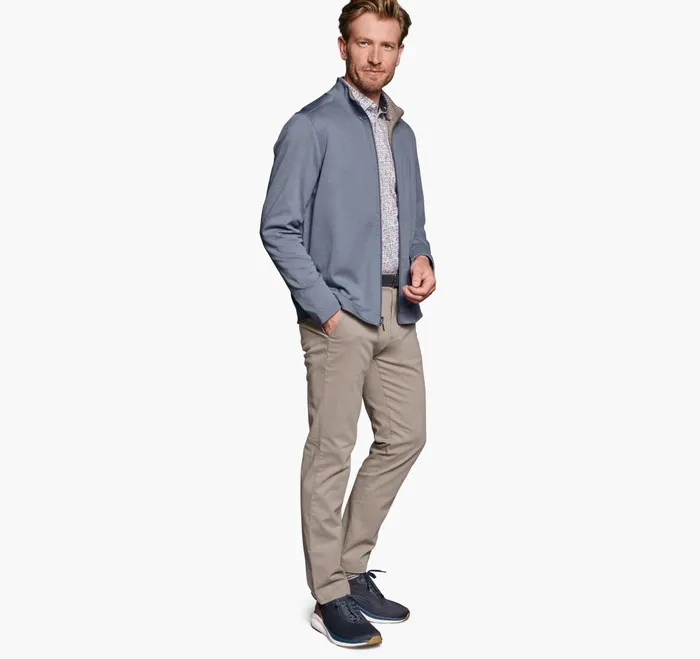 Men Xc4 Reversible Full Zip Light Bluetan JohnstonandMurphy Sweaters and Knits Men Xc4 Reversible Full Zip Light Bluetan JohnstonandMurphy Sweaters and Knits