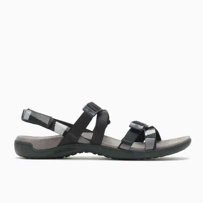 Merrell Sandals Women District 3 Backstrap Web Black