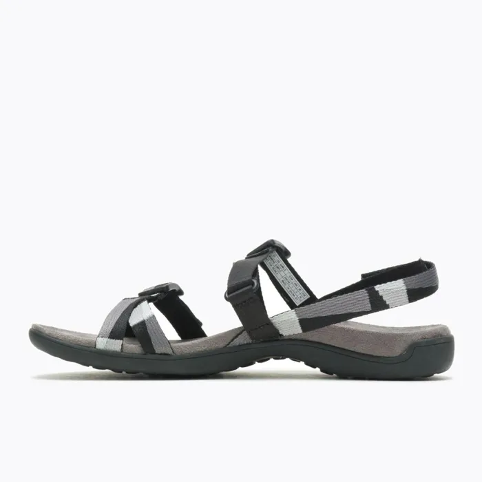 Merrell Sandals Women District 3 Backstrap Web Black