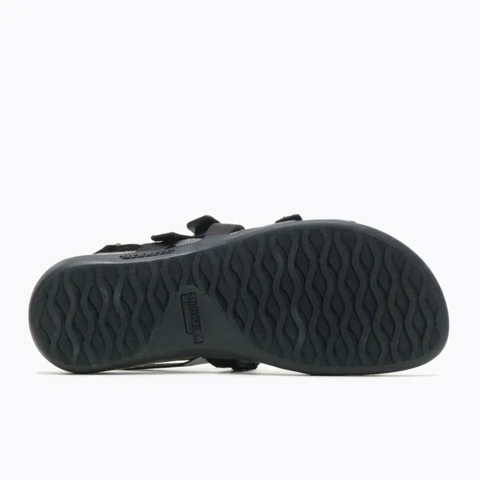 Merrell Sandals Women District 3 Backstrap Web Black