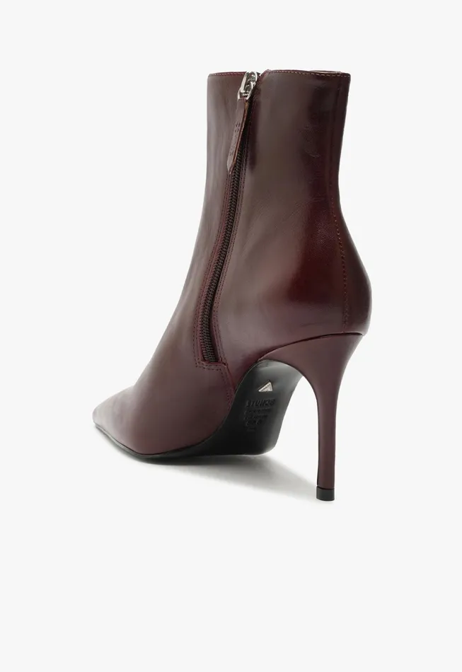 Mikki Bootie Red Women Schutz Shoes Booties