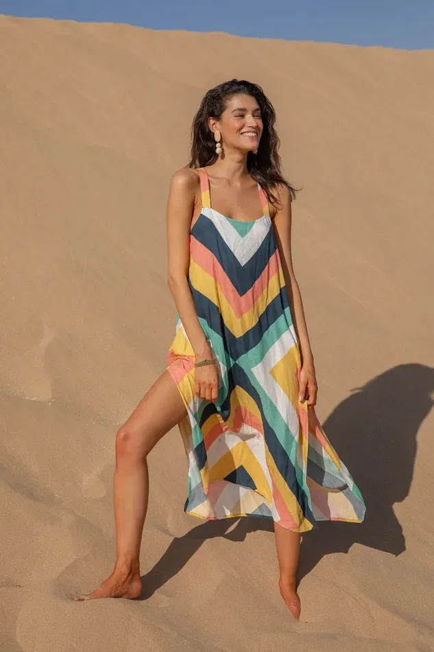 MIRANDA MIDI COVERUP DRESS Multi Clr Women O039NEILL Clothing