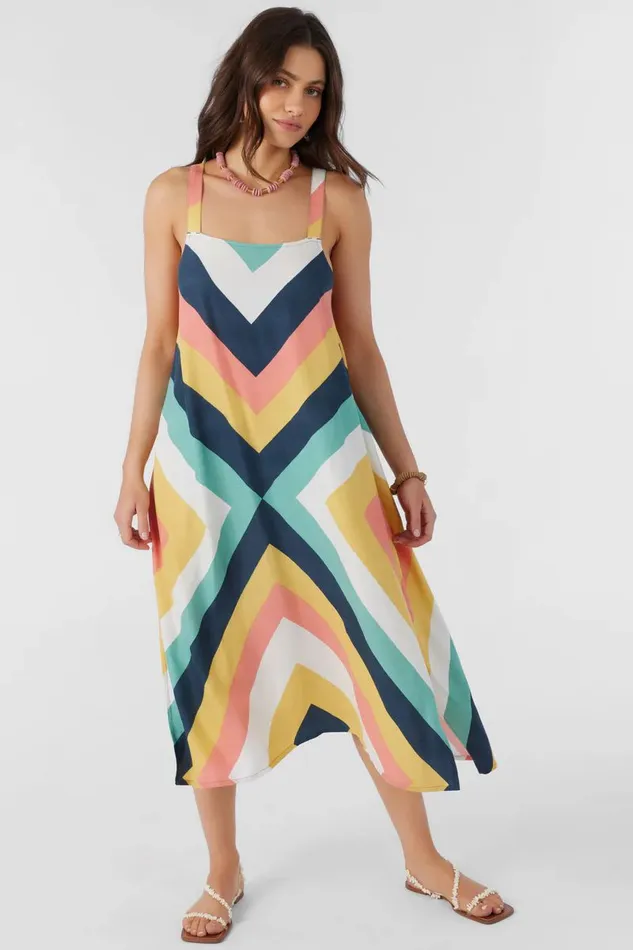 MIRANDA MIDI COVERUP DRESS Multi Clr Women O039NEILL Clothing