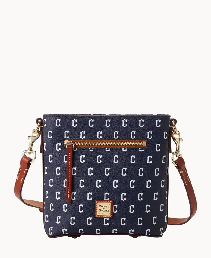 MLB Guardians Small Zip Crossbody Guardians Woman Dooney and Bourke Crossbodies MLB Guardians Small Zip Crossbody Guardians Woman Dooney and Bourke Crossbodies