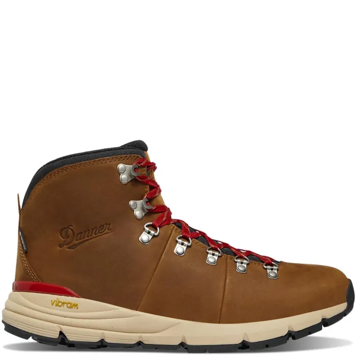 Mountain 600 Leaf GTX Grizzly BrownRhodo Red Men Danner Boots
