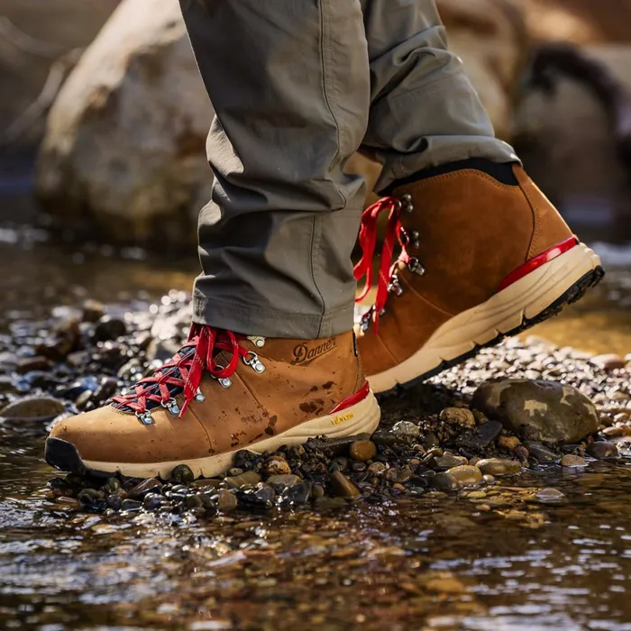 Mountain 600 Leaf GTX Grizzly BrownRhodo Red Men Danner Boots