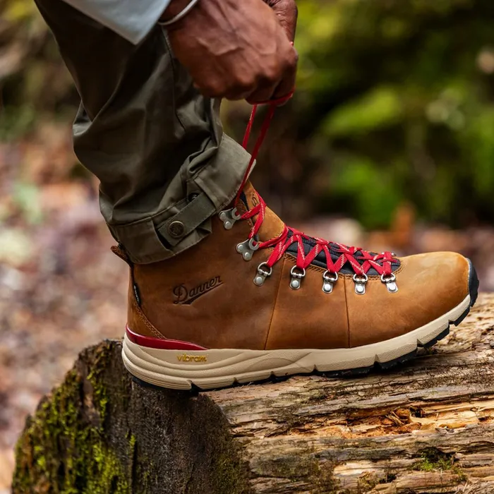 Mountain 600 Leaf GTX Grizzly BrownRhodo Red Men Danner Boots