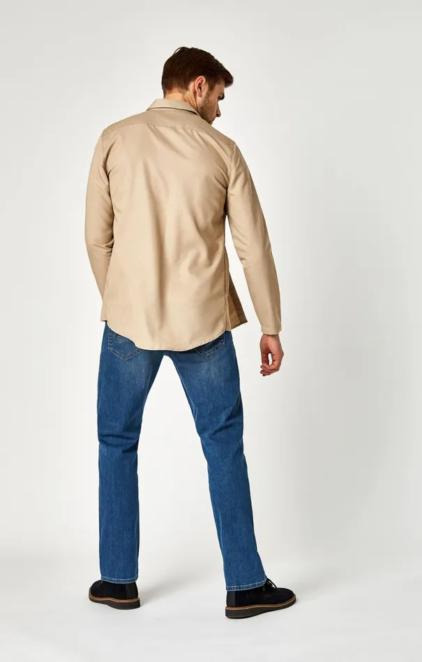 Myles Straight Leg In Mid Shaded Williamsburg Men Mavi Jeans Denim Myles Straight Leg In Mid Shaded Williamsburg Men Mavi Jeans Denim
