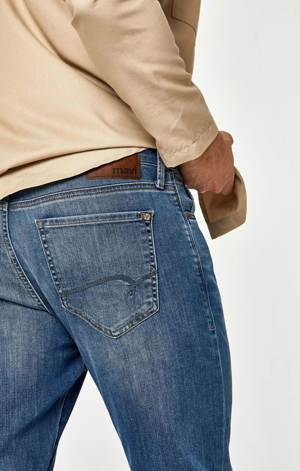 Myles Straight Leg In Mid Shaded Williamsburg Men Mavi Jeans Denim Myles Straight Leg In Mid Shaded Williamsburg Men Mavi Jeans Denim