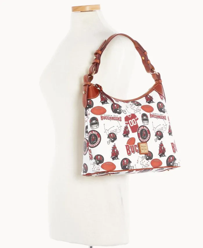NFL Buccaneers Hobo Buccaneers Woman Dooney and Bourke Shoulder Bags NFL Buccaneers Hobo Buccaneers Woman Dooney and Bourke Shoulder Bags