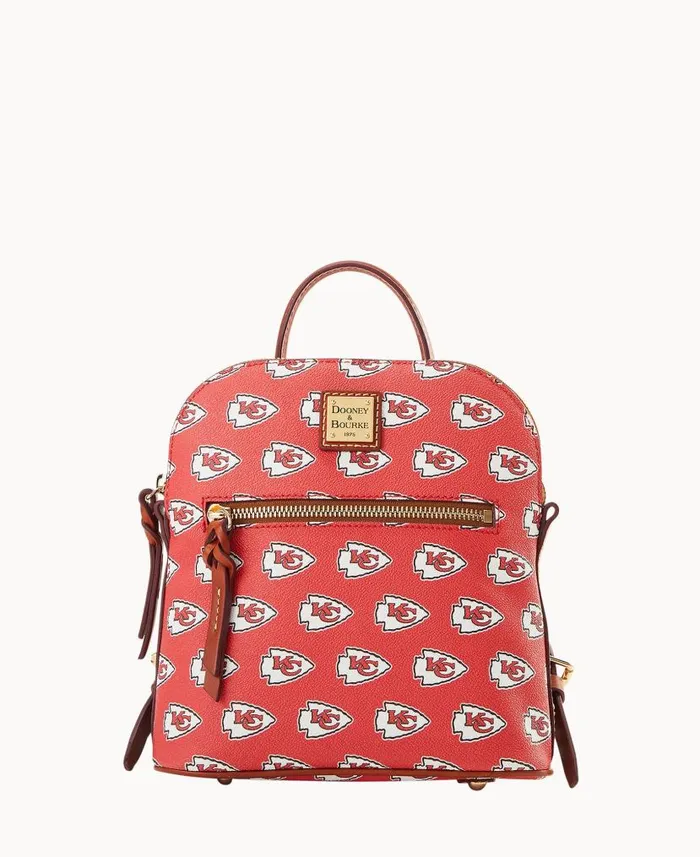 NFL Chiefs Small Backpack Chiefs Woman Dooney and Bourke Backpacks
