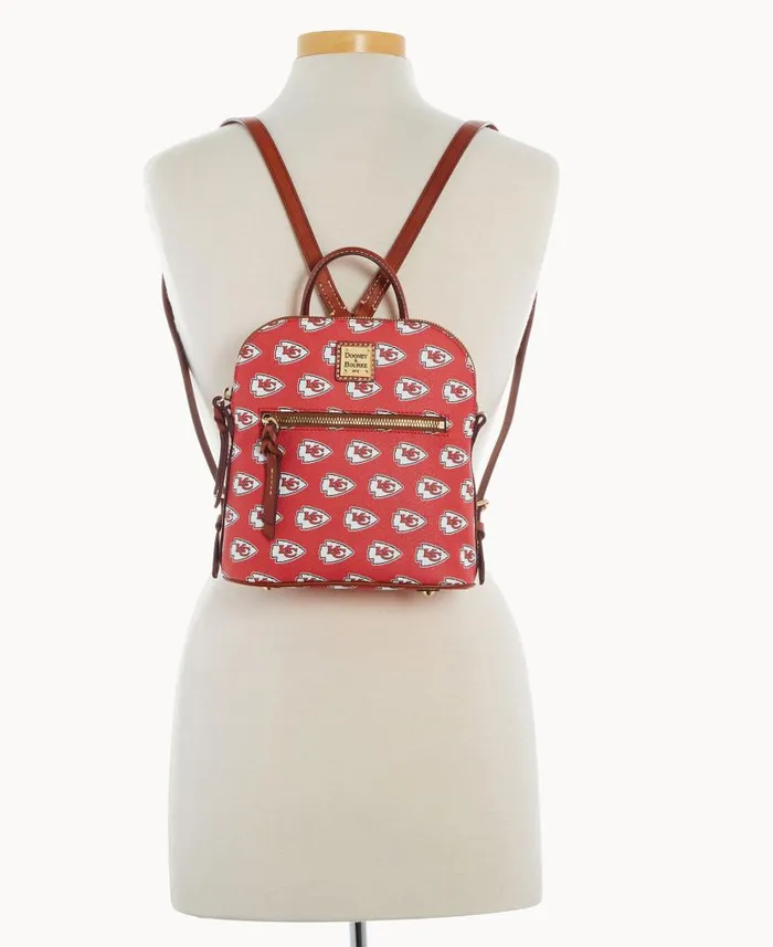 NFL Chiefs Small Backpack Chiefs Woman Dooney and Bourke Backpacks