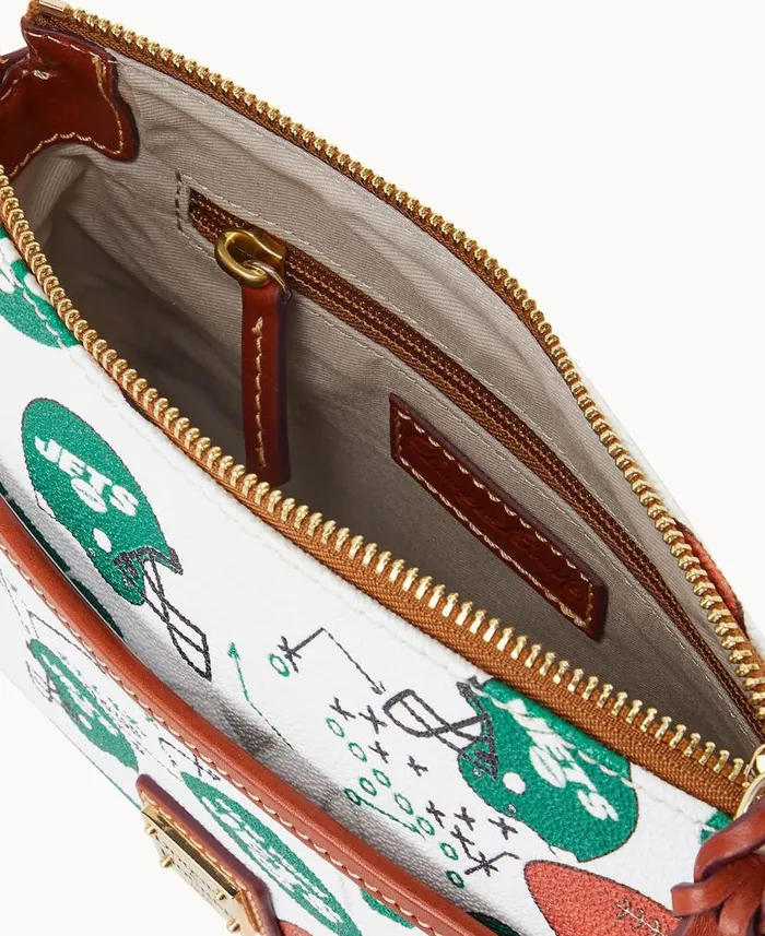 NFL Jets Ginger Crossbody New York Jets Woman Dooney and Bourke Crossbodies NFL Jets Ginger Crossbody New York Jets Woman Dooney and Bourke Crossbodies