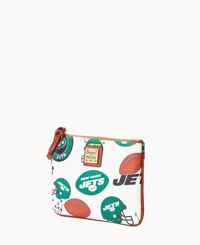NFL Jets Stadium Wristlet Jets ManWoman Dooney and Bourke Wallets NFL Jets Stadium Wristlet Jets ManWoman Dooney and Bourke Wallets