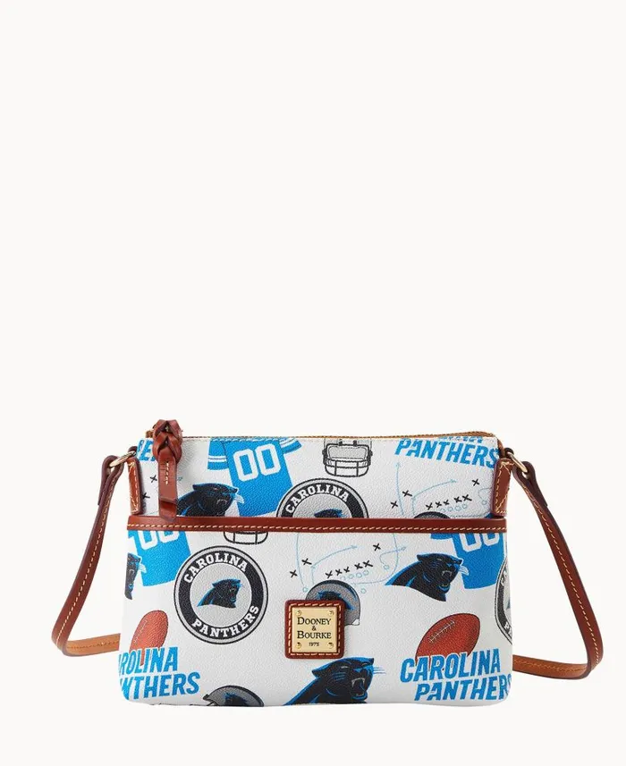 NFL Panthers Ginger Crossbody Panthers Woman Dooney and Bourke Crossbodies