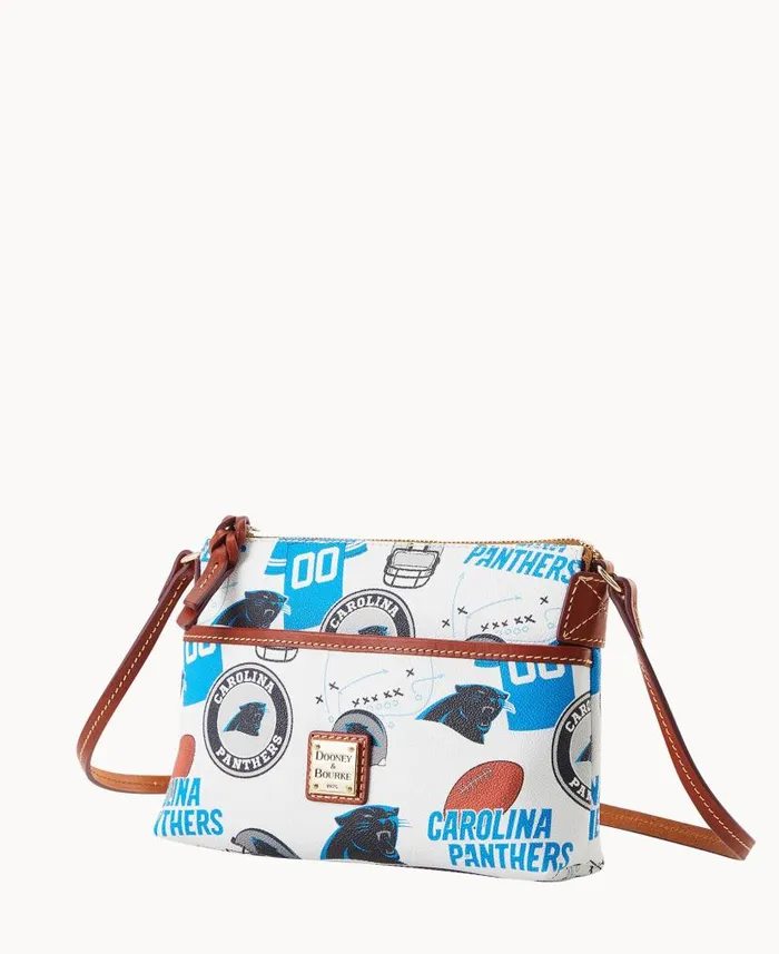 NFL Panthers Ginger Crossbody Panthers Woman Dooney and Bourke Crossbodies NFL Panthers Ginger Crossbody Panthers Woman Dooney and Bourke Crossbodies