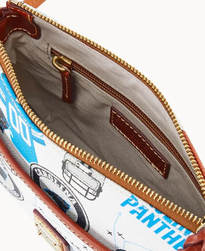 NFL Panthers Ginger Crossbody Panthers Woman Dooney and Bourke Crossbodies NFL Panthers Ginger Crossbody Panthers Woman Dooney and Bourke Crossbodies