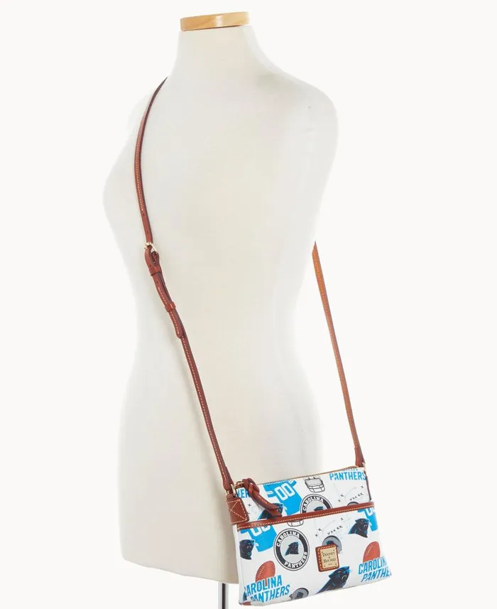 NFL Panthers Ginger Crossbody Panthers Woman Dooney and Bourke Crossbodies NFL Panthers Ginger Crossbody Panthers Woman Dooney and Bourke Crossbodies