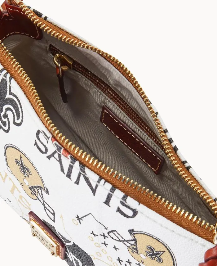 NFL Saints Crossbody Pouchette Saints Woman Dooney and Bourke Crossbodies NFL Saints Crossbody Pouchette Saints Woman Dooney and Bourke Crossbodies