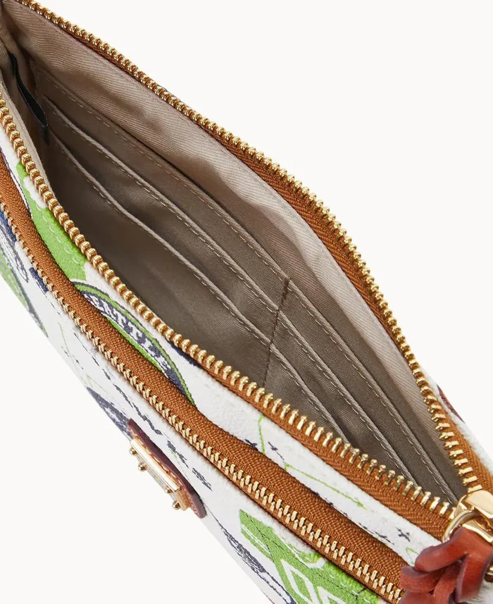 NFL Seahawks Double Zip Wristlet Seattle Seahawks ManWoman Dooney and Bourke Wallets NFL Seahawks Double Zip Wristlet Seattle Seahawks ManWoman Dooney and Bourke Wallets