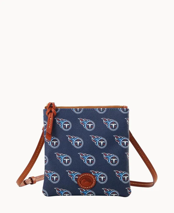 NFL Titans Small North South Top Zip Crossbody Titans Woman Dooney and Bourke Crossbodies NFL Titans Small North South Top Zip Crossbody Titans Woman Dooney and Bourke Crossbodies