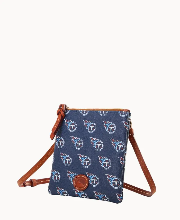 NFL Titans Small North South Top Zip Crossbody Titans Woman Dooney and Bourke Crossbodies NFL Titans Small North South Top Zip Crossbody Titans Woman Dooney and Bourke Crossbodies