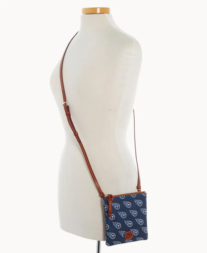 NFL Titans Small North South Top Zip Crossbody Titans Woman Dooney and Bourke Crossbodies NFL Titans Small North South Top Zip Crossbody Titans Woman Dooney and Bourke Crossbodies